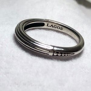 Lagos Sterling Silver Stacking Ring